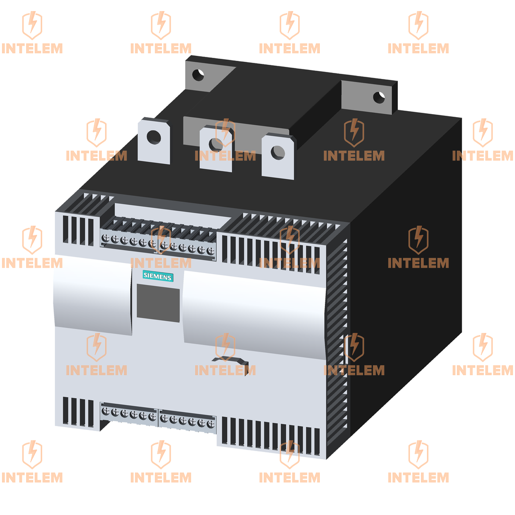 3RW4445-6BC44 ARRANCADOR SUAVE SIRIUS C/ DISPLAY CONEX. D.: 313 A, 160 KW/400VAC, CONTROL 220VAC --SIEMENS