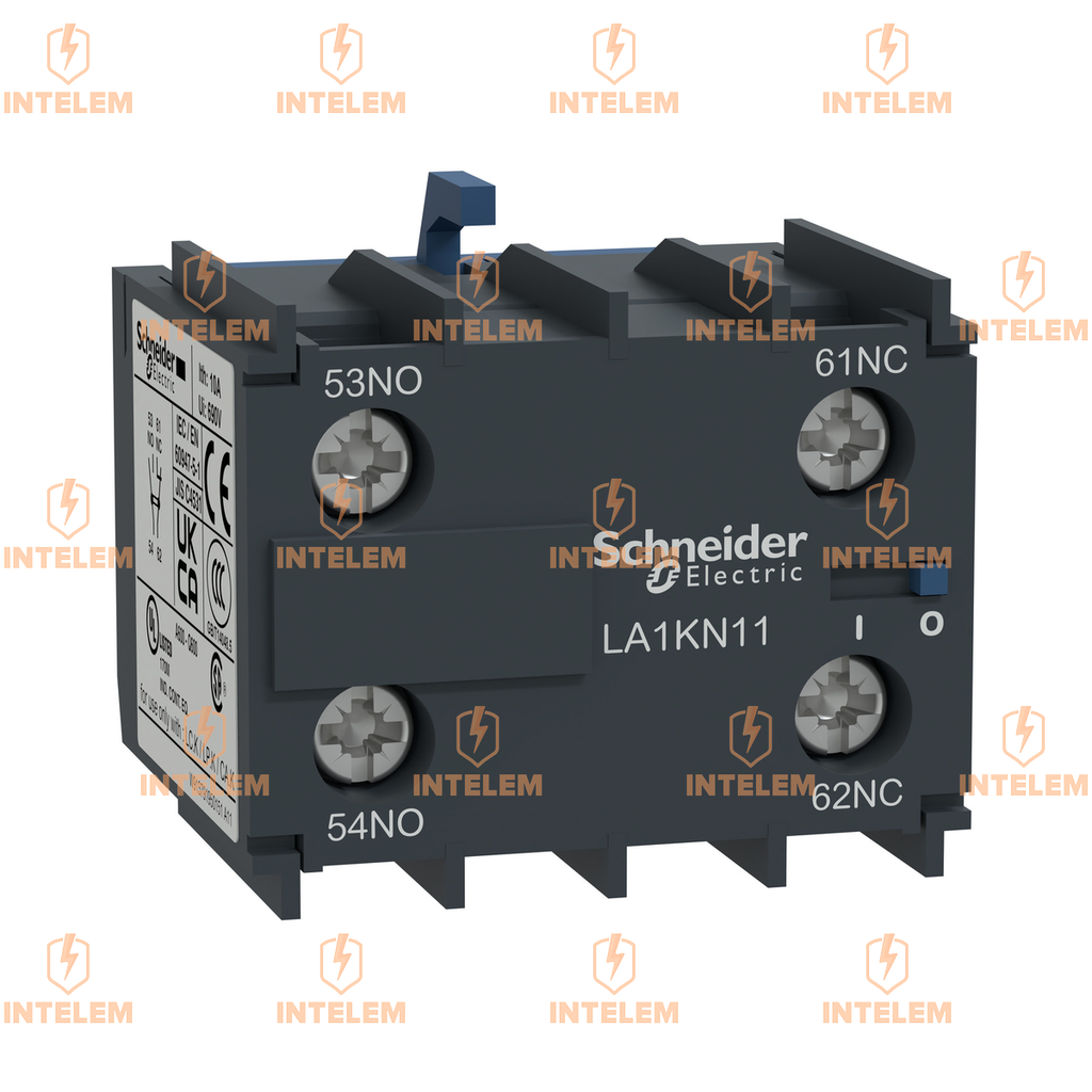 LA1KN11 BLOQUE DE CONTACTO AUXILIAR TESYS K 1NA + 1NC TERMINALES DE ABRAZADERAS DE TORNILLO, SCHNEIDER