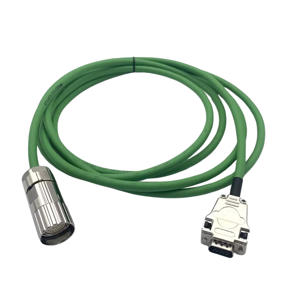 18395 CABLE RESOLVER M23 12PIN HEMBRA, DB15 MACHO, 5 METROS P/ SERVOMOTOR BAUMULLER