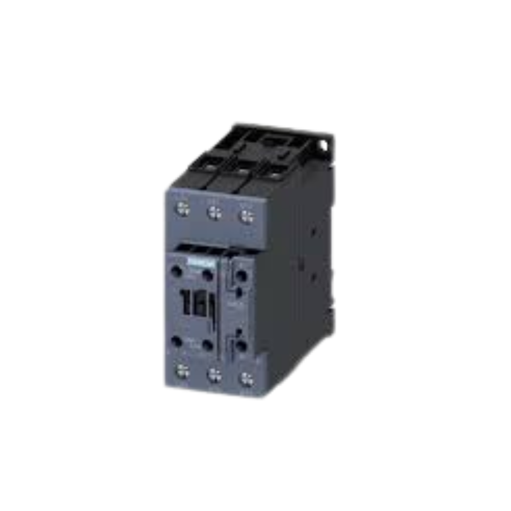 CONTACTOR DE POTENCIA, AC-3 40 A, 18,5 KW/400 V 1 NA + 1 NC, AC/DC 20-33 V, CON VARISTOR, 3 POLOS, TAMAÑO S2, CONEXION POR TORNILLO