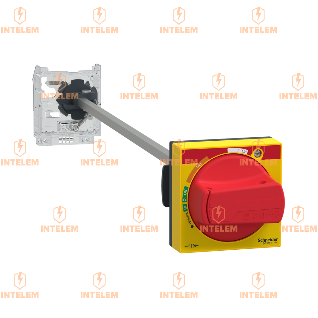 GV2APN02 KIT DE MANIJA ROTATIVA EXTENDIDA TESYS GV2 IP54 MANIJA ROJA CON INDICADOR DE DISPARO PARA GV2L-GV2P, SCHNEIDER