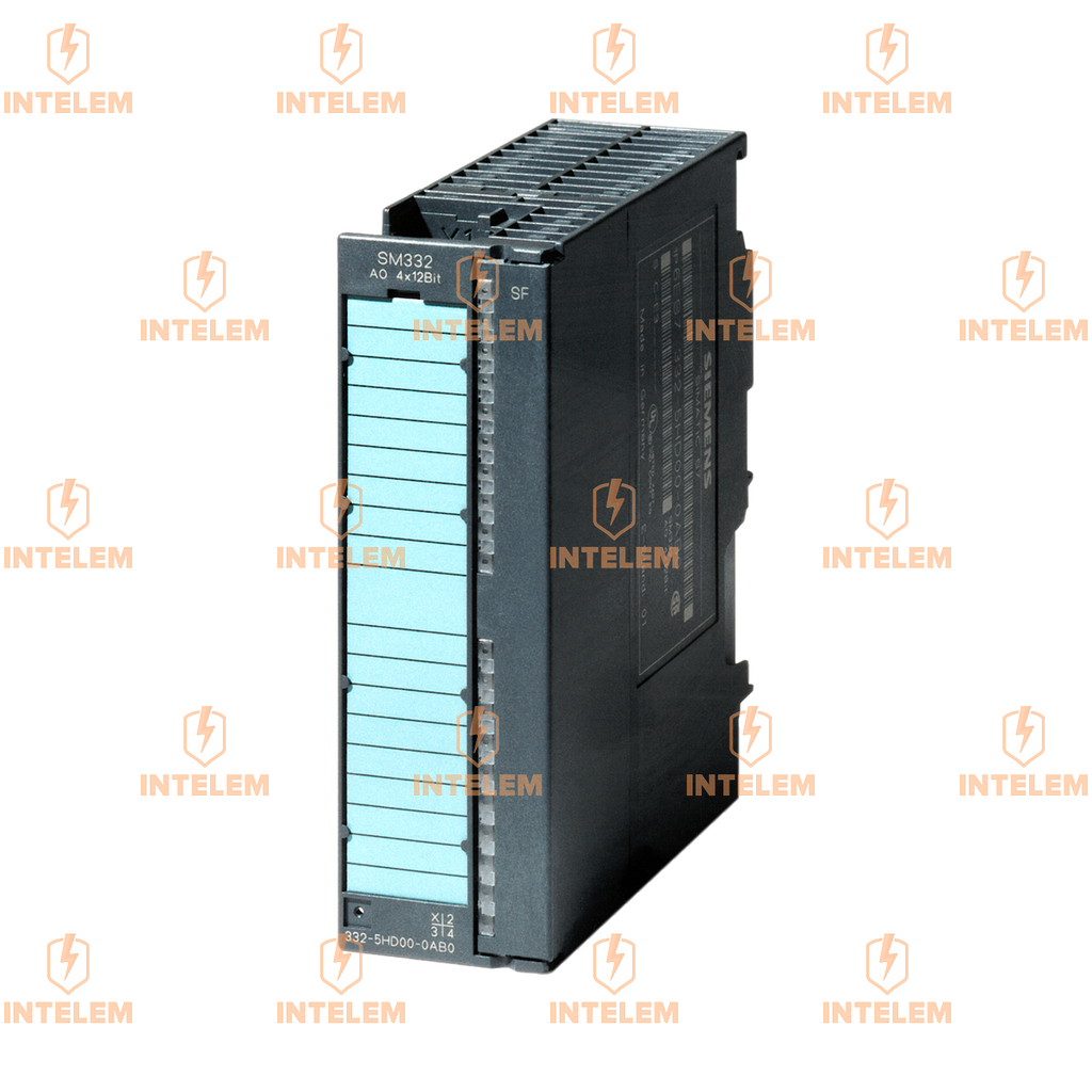 6ES7332-5HF00-0AB0 SIMATIC S7-300, MODULO DE SALIDAS ANALOGICAS SM 332, AISLADO, 8 AO, U/I; RESOL. 11/12 bits, 40 POLOS --SIEMENS