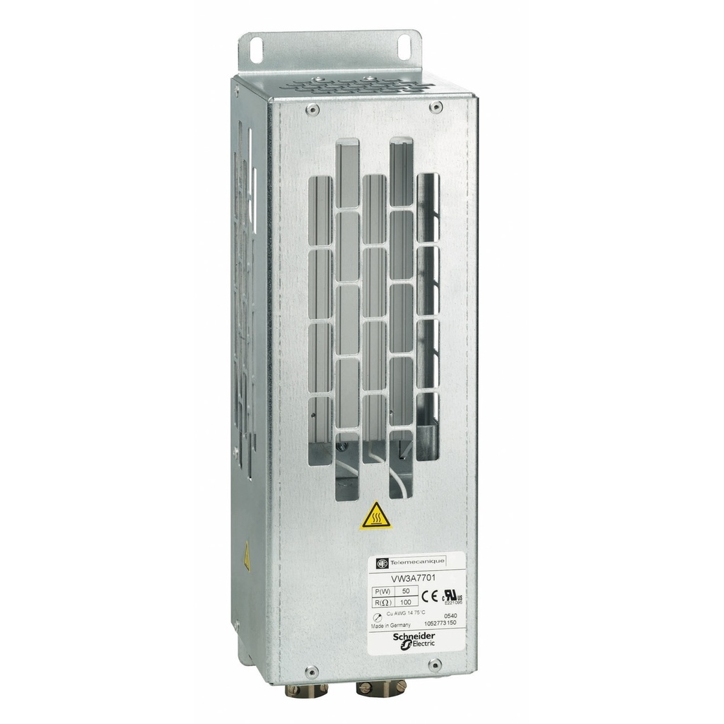 RESISTOR DE FRENADO - 100 OHMIOS - 50 W - PARA VARIADOR DE VELOCIDAD--SCHNEIDER
