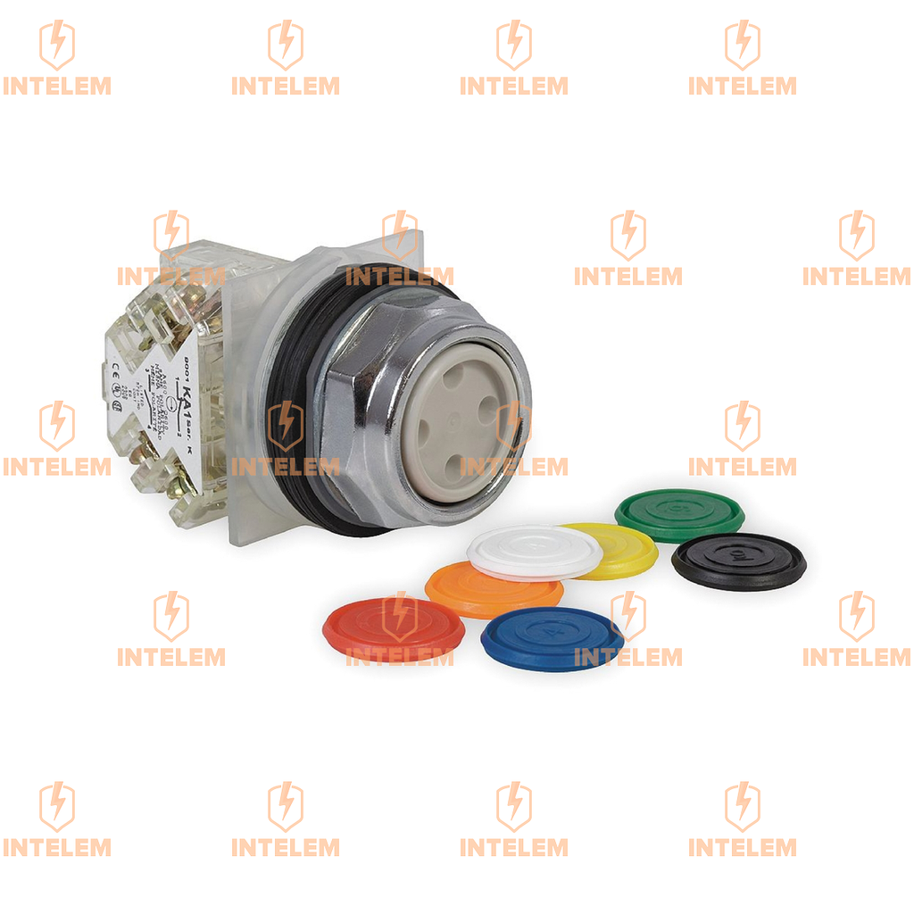 9001KR1UH13 PULSADOR RASANTE UNIVERSAL (1) HARMONY NA/NC UNIVERSAL (1), Ø 30MM--SCHNEIDER