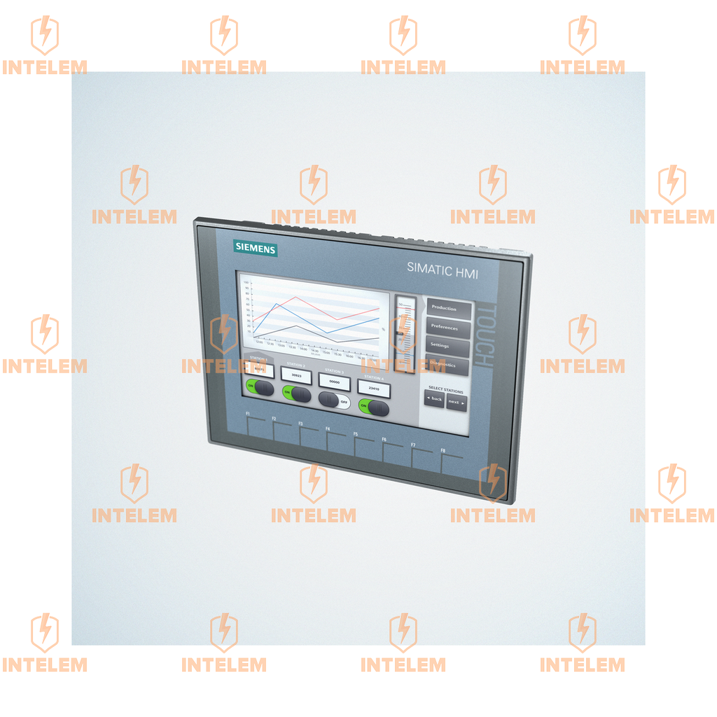 SIMATIC HMI, KTP700 BASIC, BASIC PANEL, MANEJO CON TECLADO/TACTIL, PANTALLA TFT DE 7" --SIEMENS