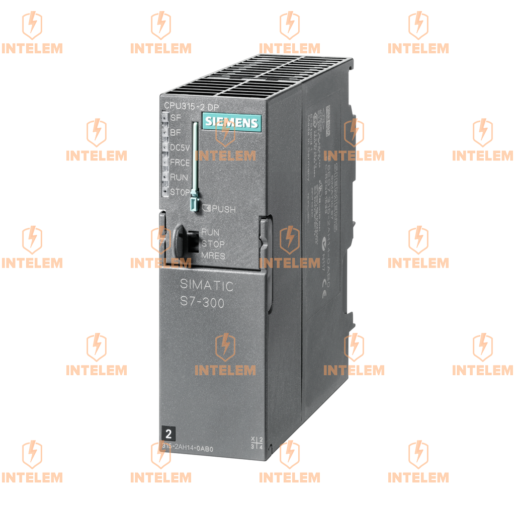 6ES7315-2AH14-0AB0 SIMATIC S7-300, CPU 315-2DP, 24VDC, 256KB, INTERFAZ DP, MPI SIEMENS