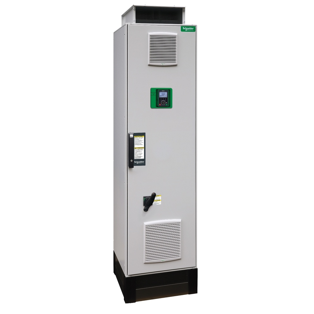 VARIADOR DE VELOCIDAD, ALTIVAR PROCESS ATV900, DE PIE EN EL SUELO ATV950, 315 KW, 400/440 V, SIN UNIDAD DE FRENADO, IP54--SCHNEIDER