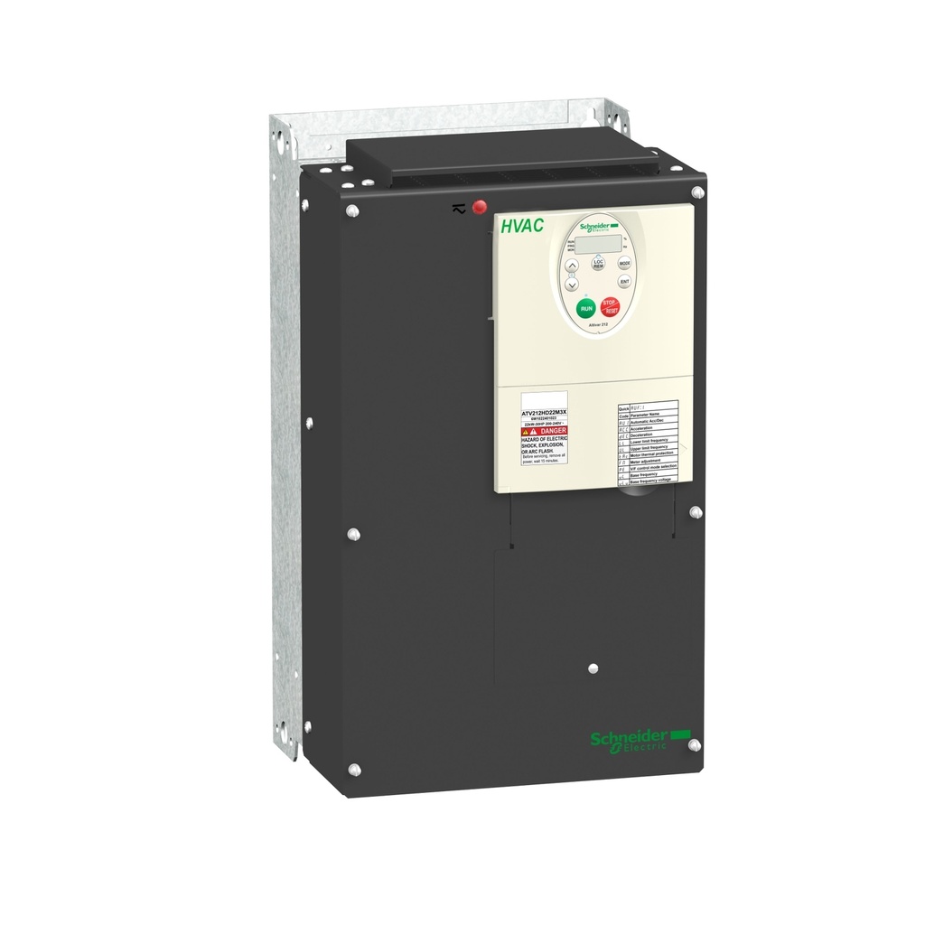 VARIADOR DE VELOCIDAD ATV212 - 22KW - 30HP - 480V - 3PH - EMC - IP21--SCHNEIDER