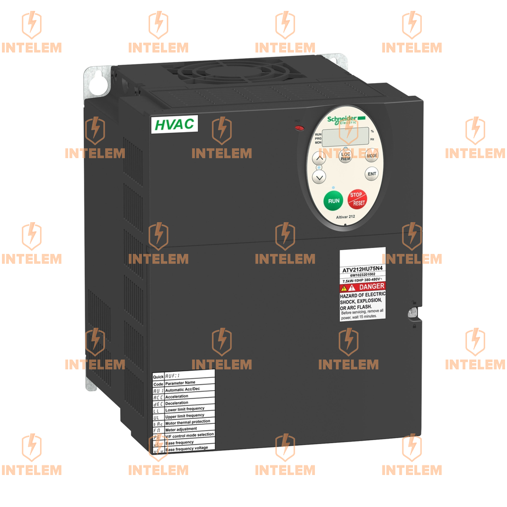 ATV212HU75N4 VARIADOR DE VELOCIDAD ATV212 - 7.5KW - 10HP - 480V - 3PH - EMC - IP21--SCHNEIDER