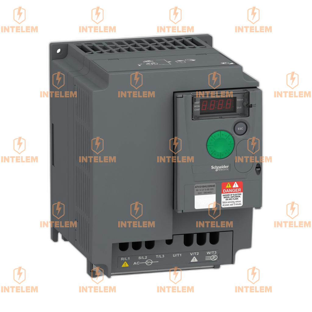 ATV310HU55N4E VARIADOR DE VELOCIDAD ALTIVAR 310 DE 5.5KW 7.5HP 14.3A 380-480VAC 50-60 HZ TRIFASICO IP20