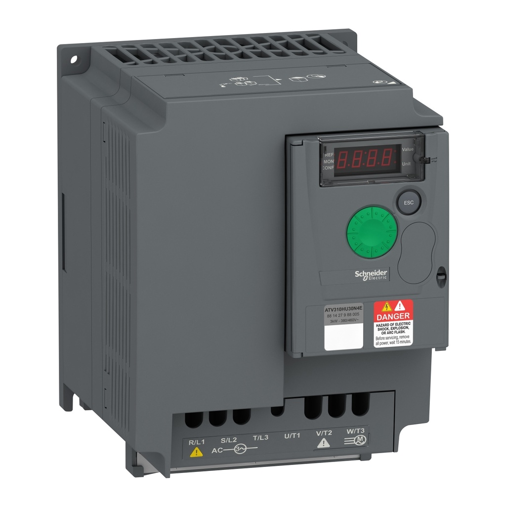 VARIADOR DE VELOCIDAD ALTIVAR 310 DE 5.5KW 7.5HP 14.3A 380-480VAC 50-60 HZ TRIFASICO IP20