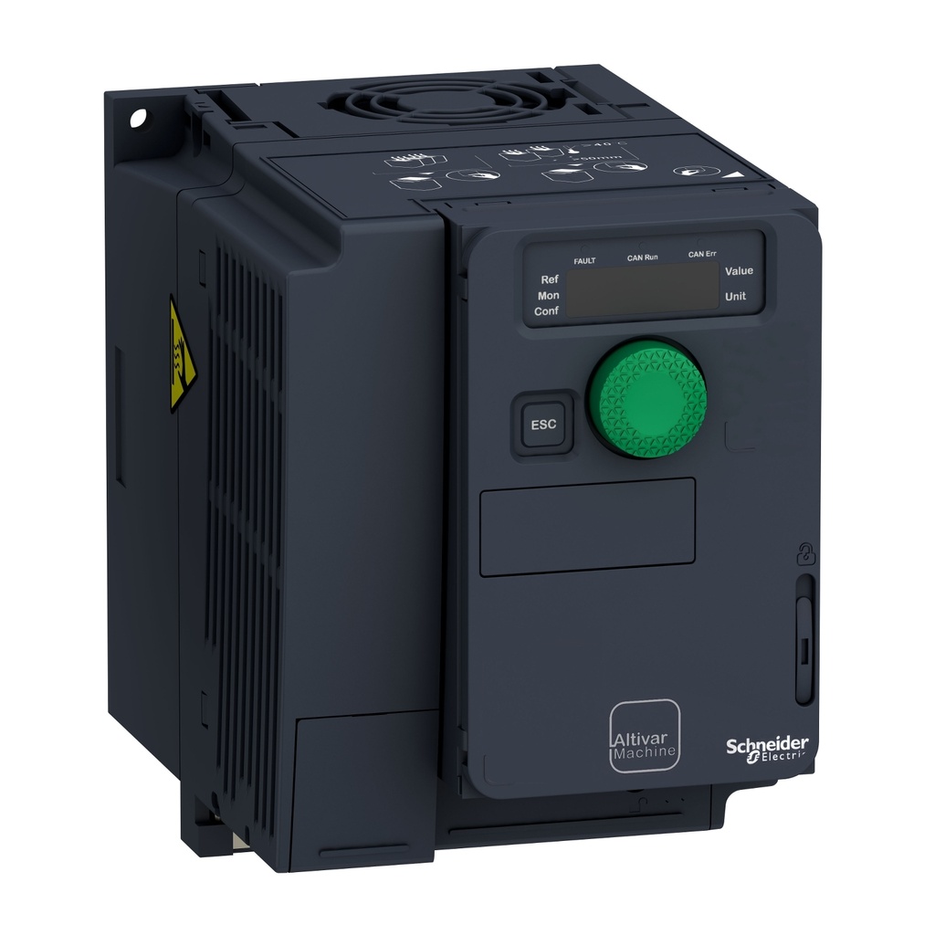 VARIADOR DE VELOCIDAD ALTIVAR 320 FORMATO COMPACTO DE 0.75KW 1HP 2.3A 380-480VAC 50/60 HZ TRIFASICO IP20