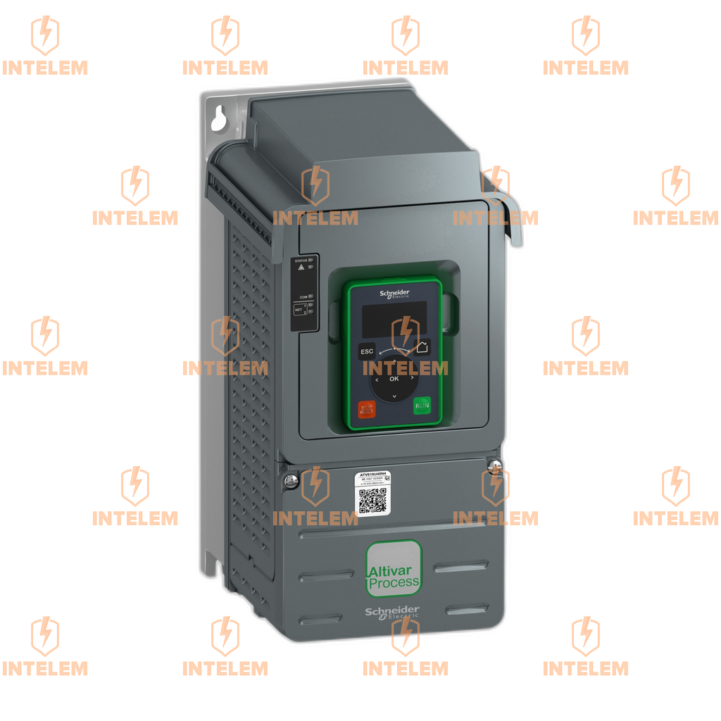 ATV610U40N4 VARIADOR DE VELOCIDAD ATV610, 4 KW/5HP, 380...460 V, IP20--SCHNEIDER
