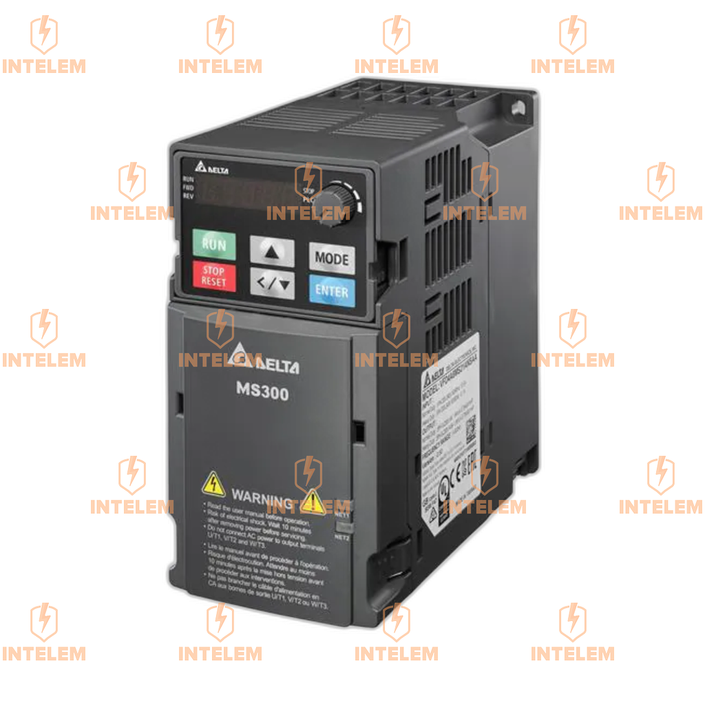 VFD13AMS43ANSAA VARIADOR DE VELOCIDAD MS300 DE 5.5KW-7.5HP, 13A, 380-480VAC TRIFASICO DELTA