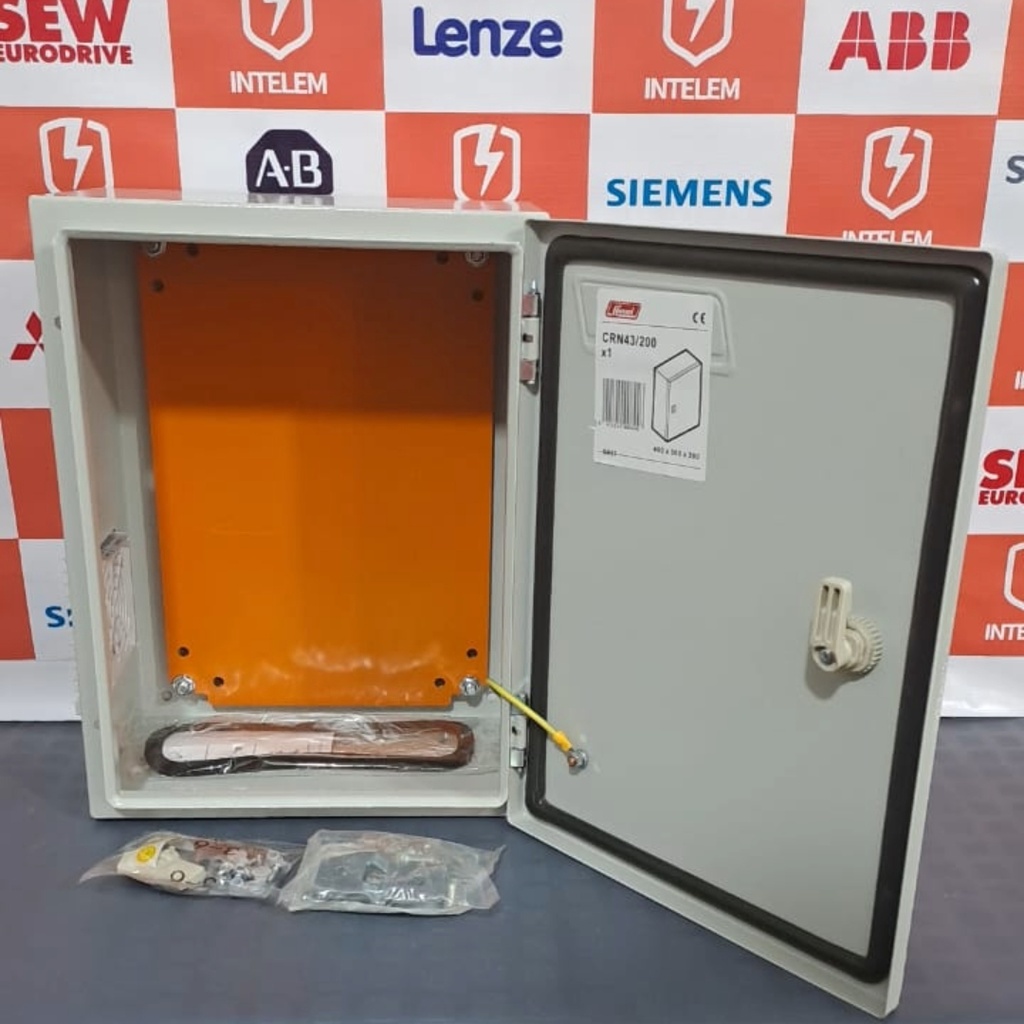 CRN-32/150 TABLERO METALICO IP66, RAL 7035, 300X200X150MM (ALTXANCXPROF), HIMEL