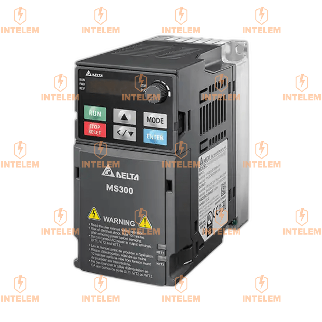 VFD4A8MS23ANSAA VARIADOR DE VELOCIDAD MS300 DE 0.5KW-1HP, 4.8A, 200-240VAC TRIFASICO DELTA