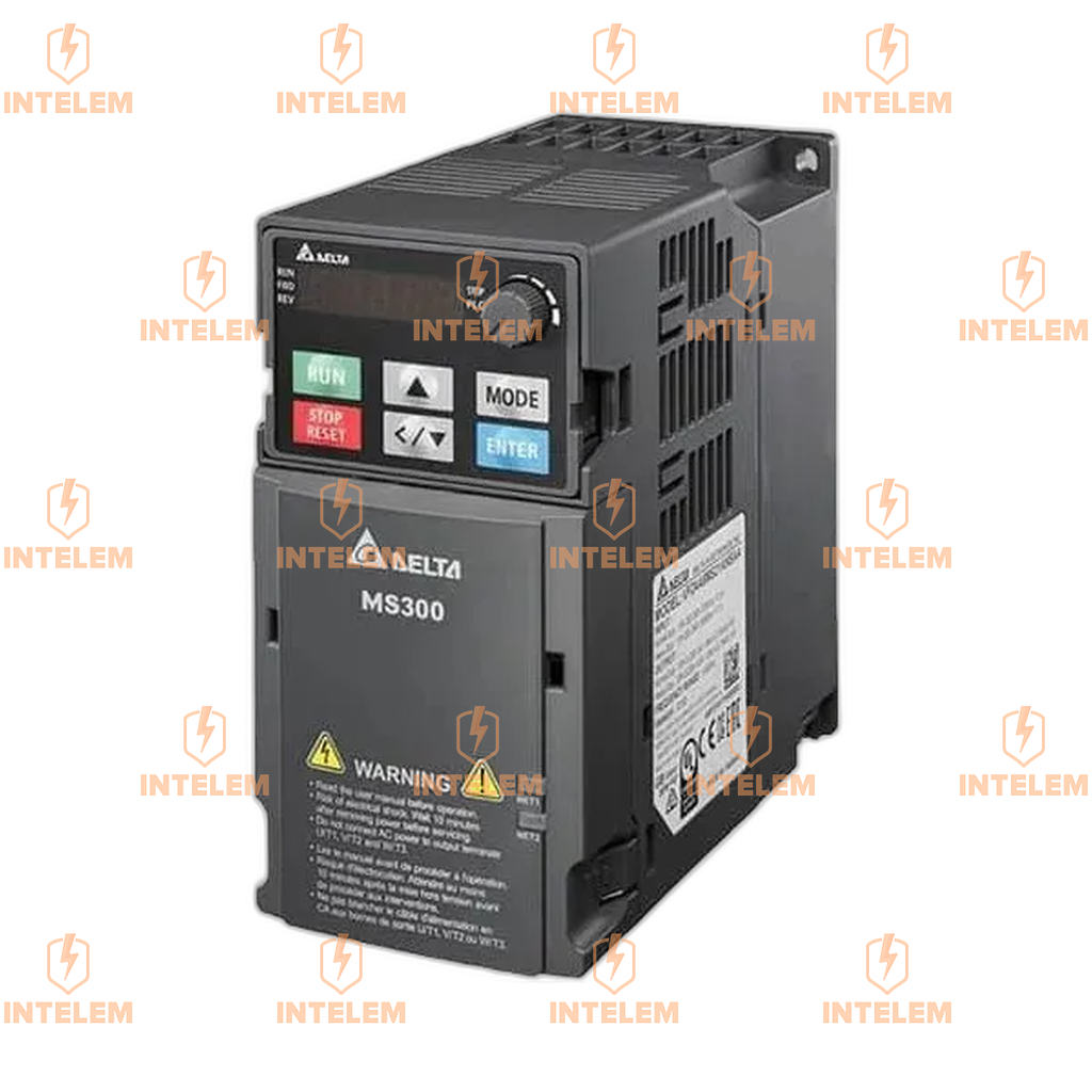 VFD7A5MS23ANSAA VARIADOR DE VELOCIDAD MS300 DE 1.5KW-2HP, 7.5A, 200-240VAC TRIFÁSICO - DELTA
