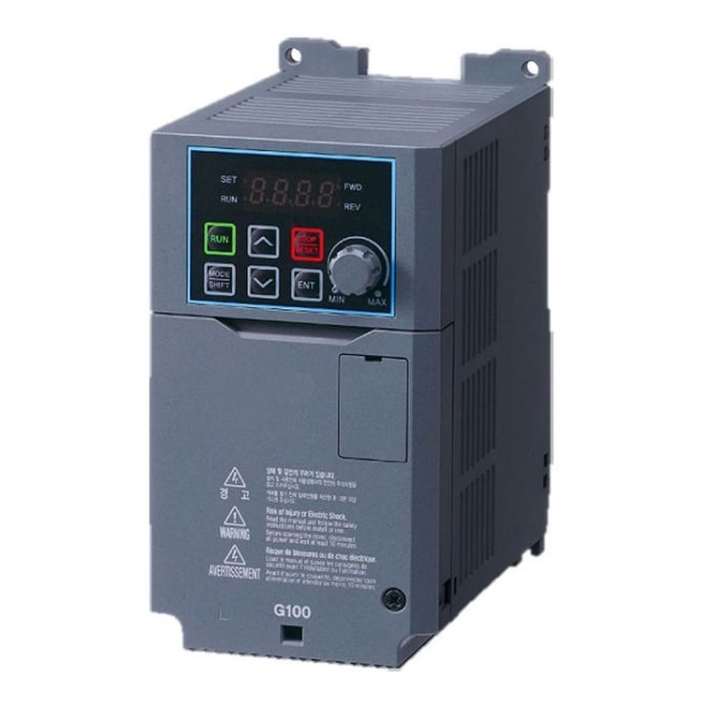 LSLV0008G100-2EONN VARIADOR DE FRECUENCIA TRIFASICO 200..240VAC, 1HP, 5A, HD --LS