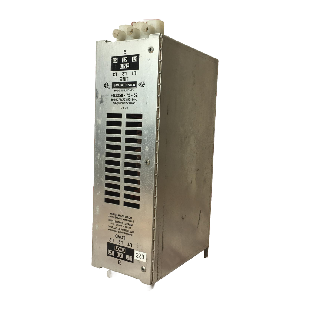 FN3258-75-52 FILTRO TRIFASICO PARA DRIVE 480V 75A --SCHAFFNER