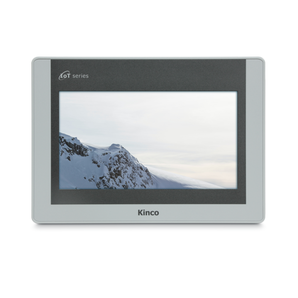 HMI 7", PANTALLA TACTIL, RS232, RS422, RS485, EHERNET, 4G, 24VDC --KINCO