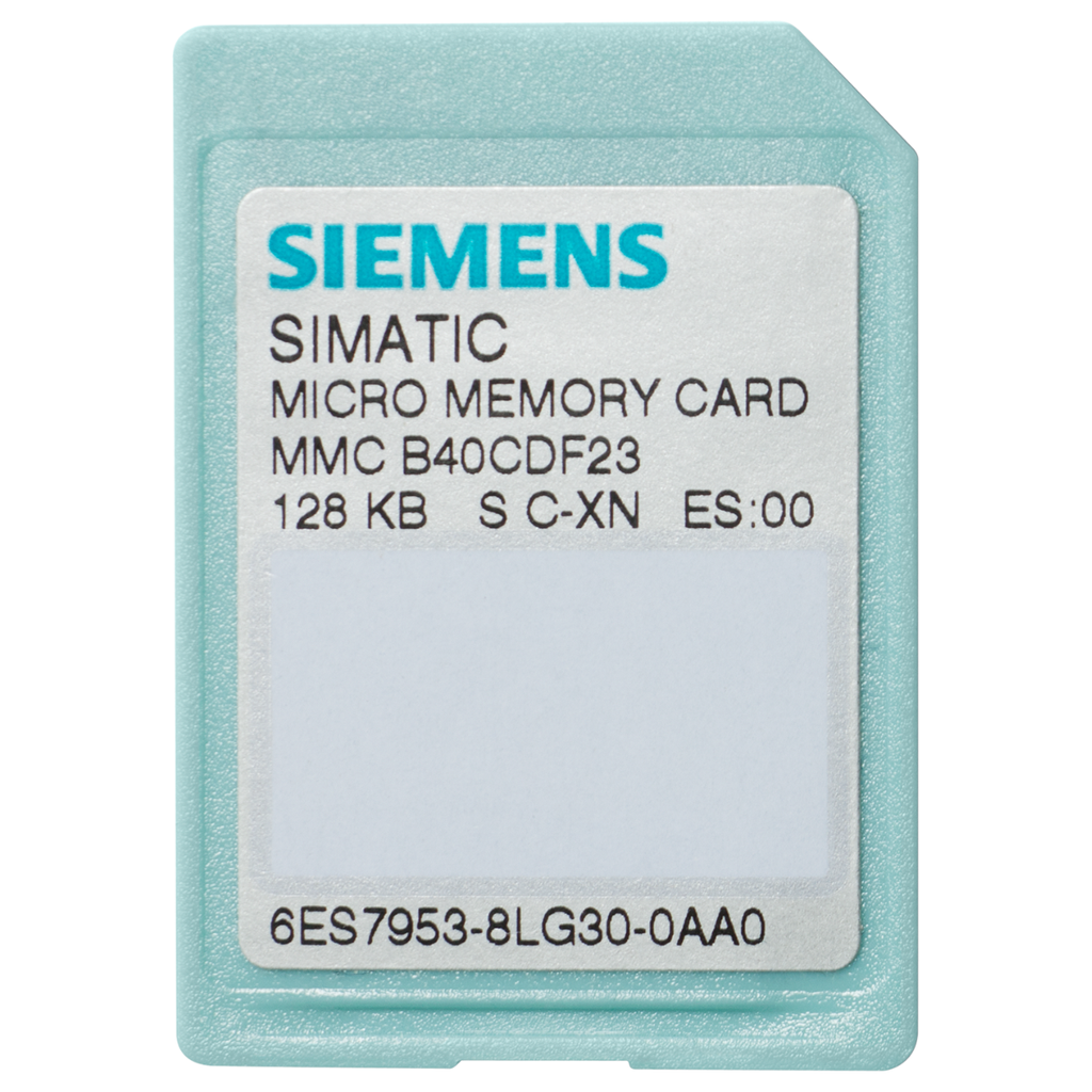 SIMATIC S7, MICRO MEMORY CARD PARA S7-300/C7/ET 200, 3, 3V Nflash, 64 KB --SIEMENS