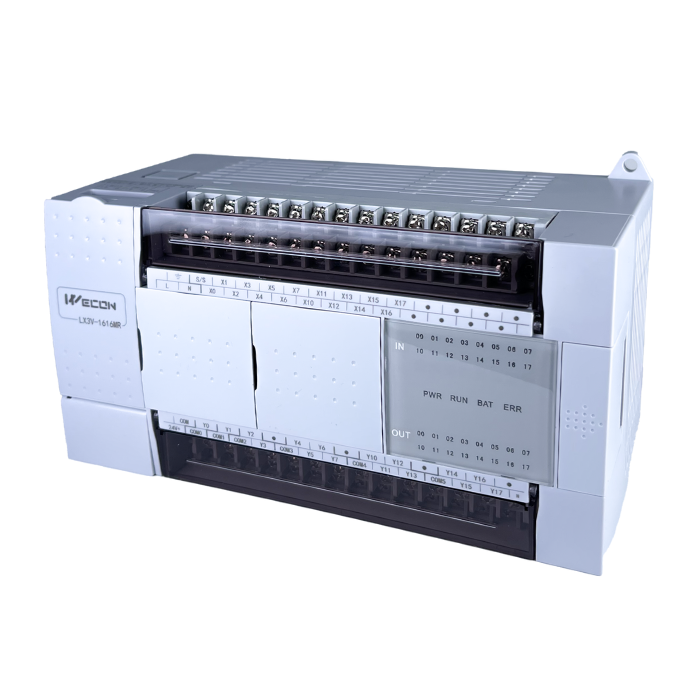 PLC INPUT 16 NPN-PNP / OUT 16 RLY, RS485, MODBUS TCP --WECON