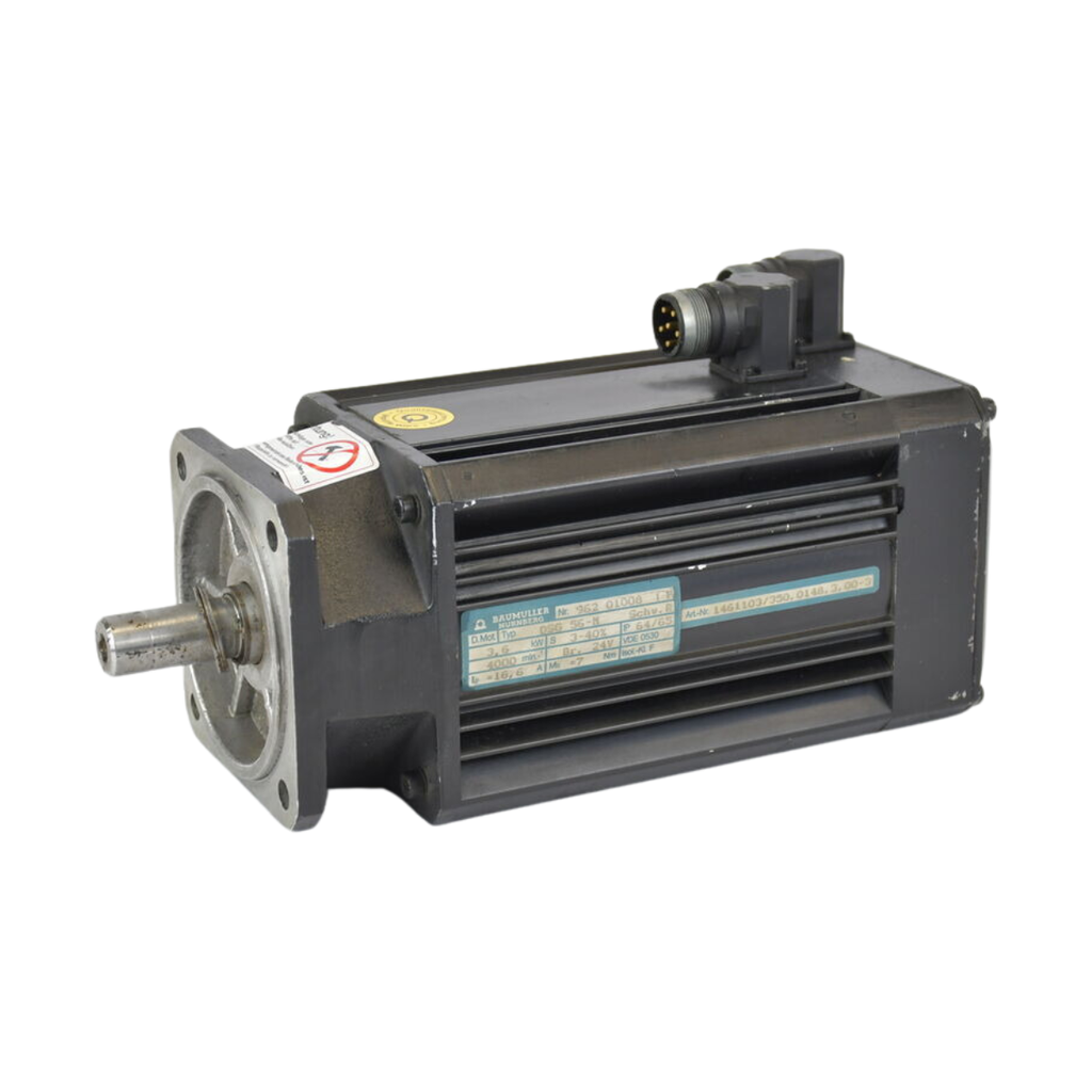 SERVOMOTOR DSC1-056 3KW, IP65, 3000RP, 350V, 250HZ, 8.2A, 14 NM --BAUMULLER