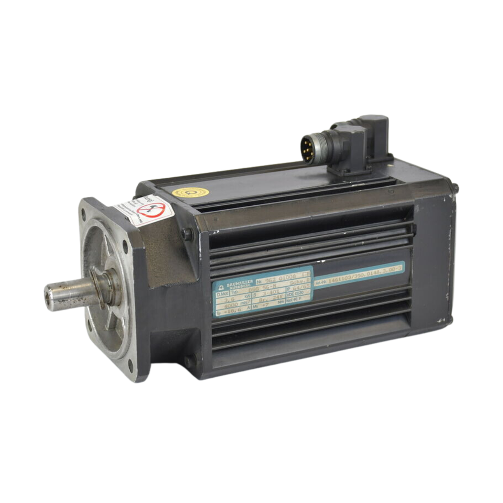 DSC1-056MO65U-30-54-AB9-BPP-K-AN-O+MM1 SERVOMOTOR DSC1-056 3KW, IP65, 3000RP, 350V, 250HZ, 8.2A, 14 NM --BAUMULLER