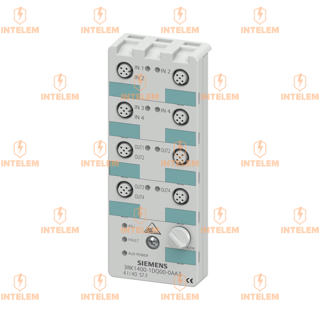 3RK1400-1DQ00-0AA3 MODULO COMPACT ASI K60 4 DI/4 DO, IP67 --SIEMENS