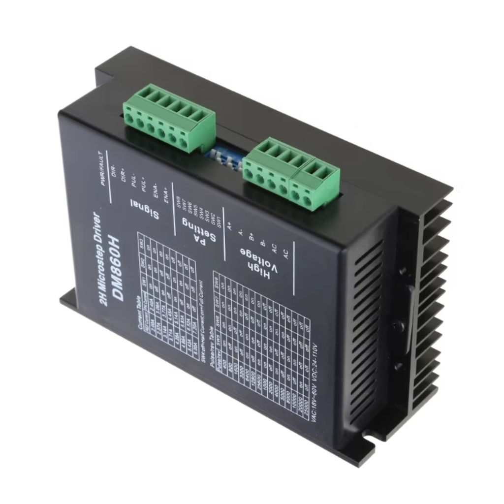 CONTROLADOR DE MOTOR DE PASO, MICROSTEP DRIVER 2A-6A, ALIM. 18-80VAC/ 24-110VDC