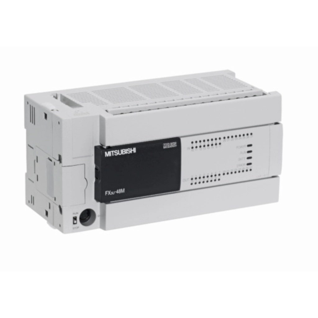 FX3U-48MT/ES-A PLC DE 24 ENTRADAS TRANSISTOR, 24 SALIDAS TRANSISTOR, ALIM.100-240V --MITSUBISHI