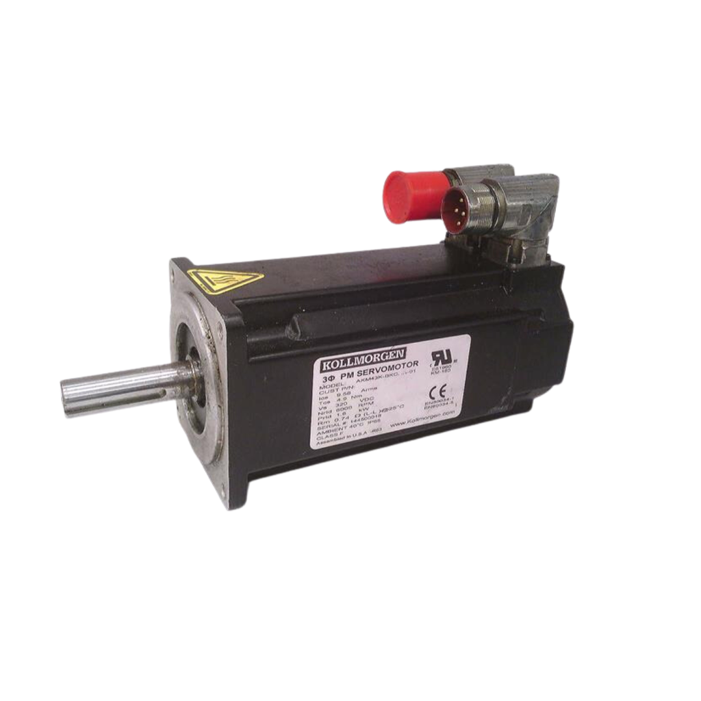AKM43K-BKCNR-01 SERVOMOTOR ICS 9.58A, TCS 4.9NM, VS 320VDC, NRTD 6000RPM, PRTD 1.6KW, RM 0.74, IP65 --KOLLMORGEN