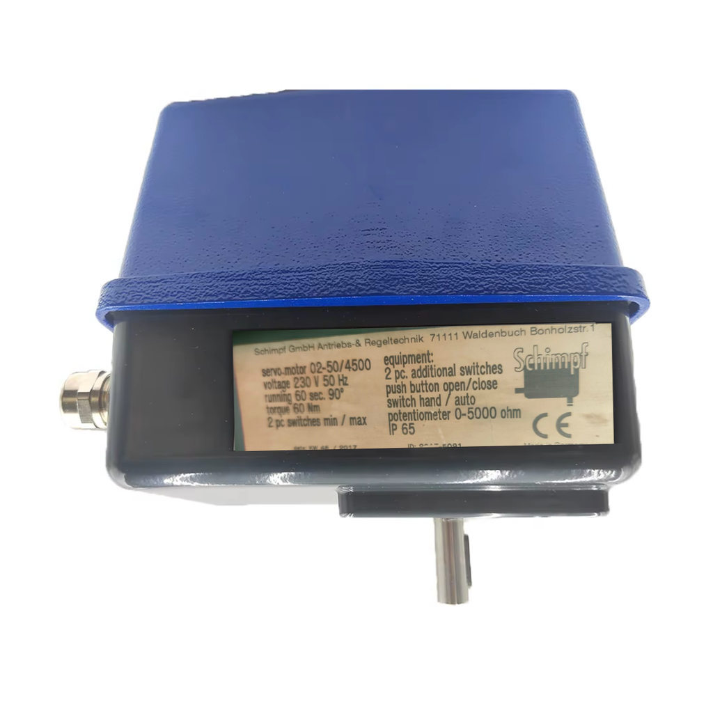 02-50/4500 SERVOMOTOR 02-50/4500, 230V 50HZ,  60NM, IP65 --SCHIMPF