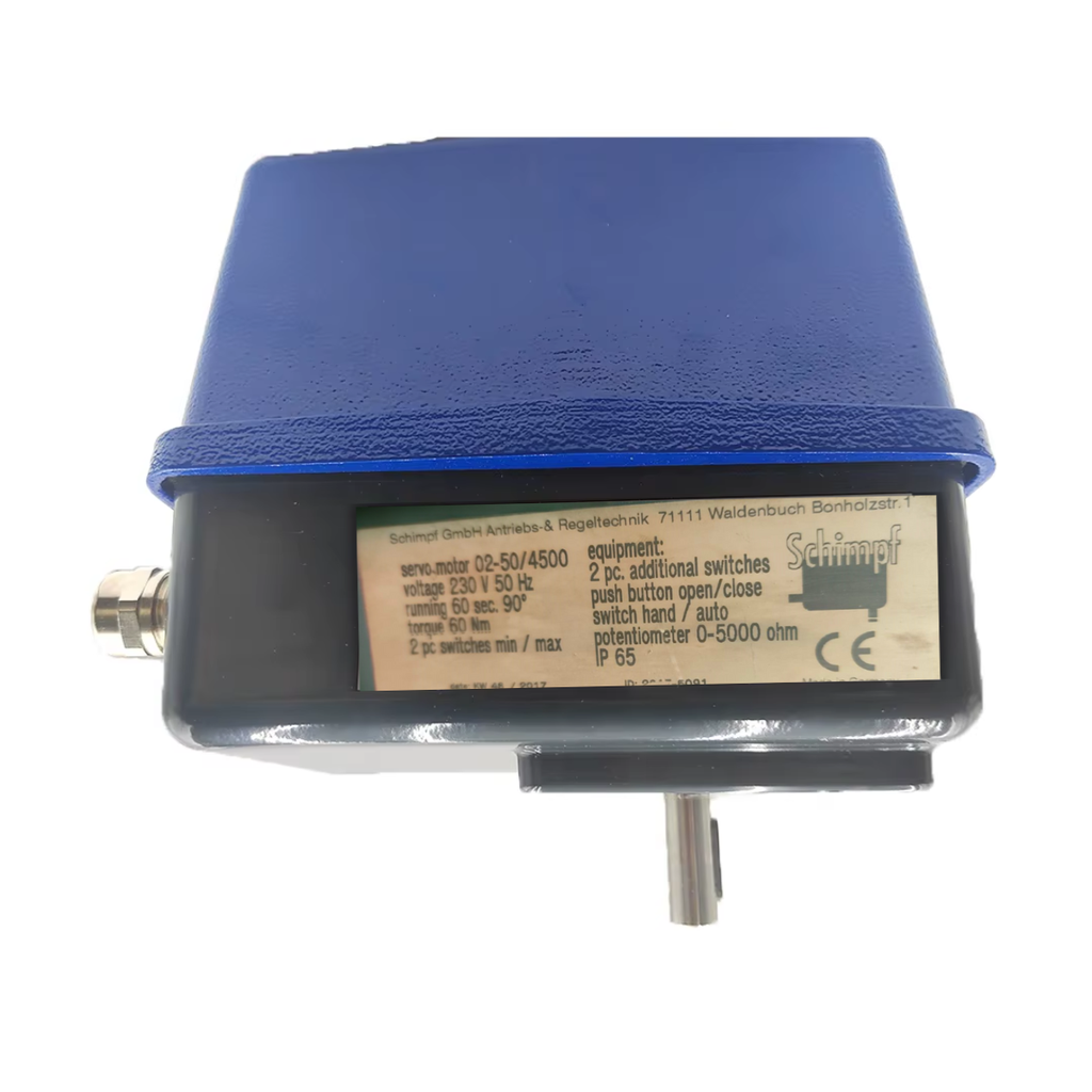 SERVOMOTOR 02-50/4500, 230V 50HZ,  60NM, IP65 --SCHIMPF