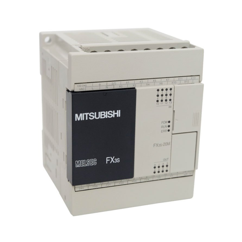 FX3S-20MT/ESS PLC FX3S, 100-240VAC, 12 ENTRADAS 24VDC, 8 SALIDAS TRANSISTOR (SOURCE) --MITSUBISHI