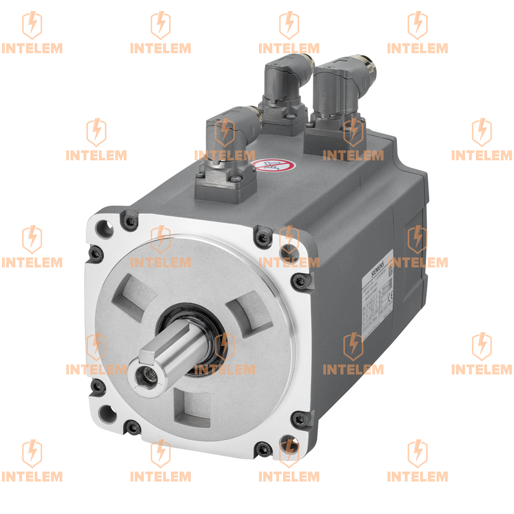 1FL6096-1AC61-2AB1 SERVOMOTOR SIMOTICS S-1FL6-1FL6, 400 VAC, 7 KW, 2000RPM, 33,4NM, ENC. INC. 2500PPR,C/FRENO, IP65, SINAMICS V70 y V90 --SIEMENS