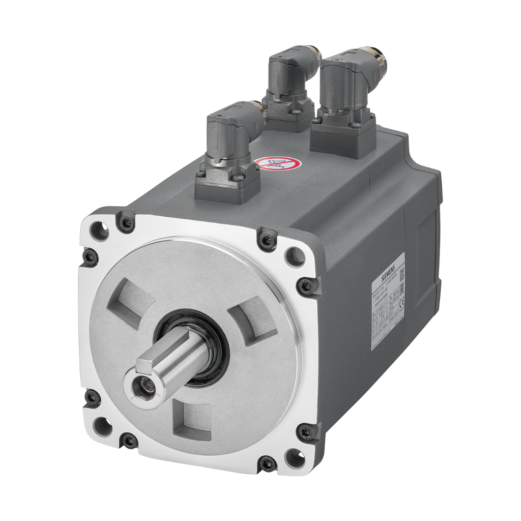 SERVOMOTOR SIMOTICS S-1FL6-1FL6, 400 VAC, 7 KW, 2000RPM, 33,4NM, ENC. INC. 2500PPR,C/FRENO, IP65, SINAMICS V70 y V90 --SIEMENS