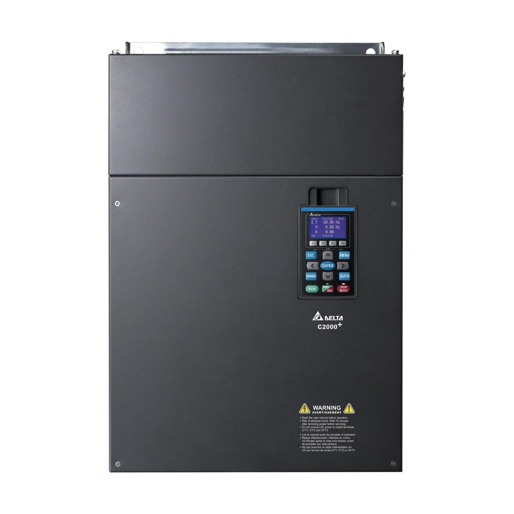 VFD550C23A-00 VARIADOR DE FRECUENCIA TRIFASICO C2000+, 220V, 75HP/55KW, 215A --DELTA