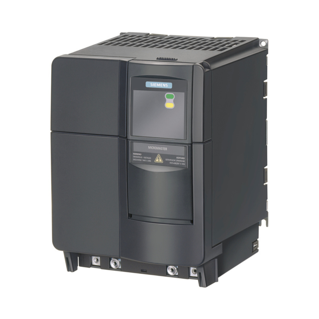 VARIADOR DE FRECUENCIA TRIFASICO MICROMASTER 440 380-480V, 5.5 KW/7.5HP, IP20,C/FILTRO, SIN AOP/BOP --SIEMENS