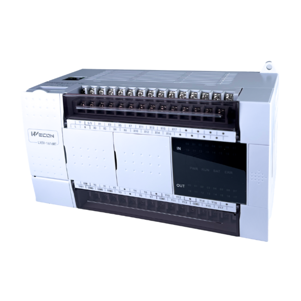 PLC 16DI / 16DO TRANSISTOR, ALIM.85-264VC, ETHERNET, COM1, ECAM --WECON