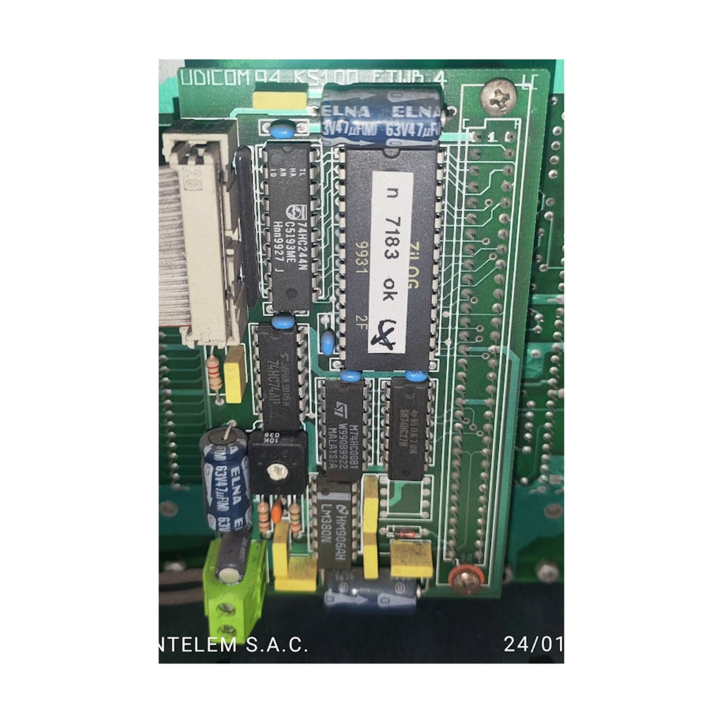 TARJETA ELECTRONICA 94, CPU COIL 18, SCHNELL --UDICOM