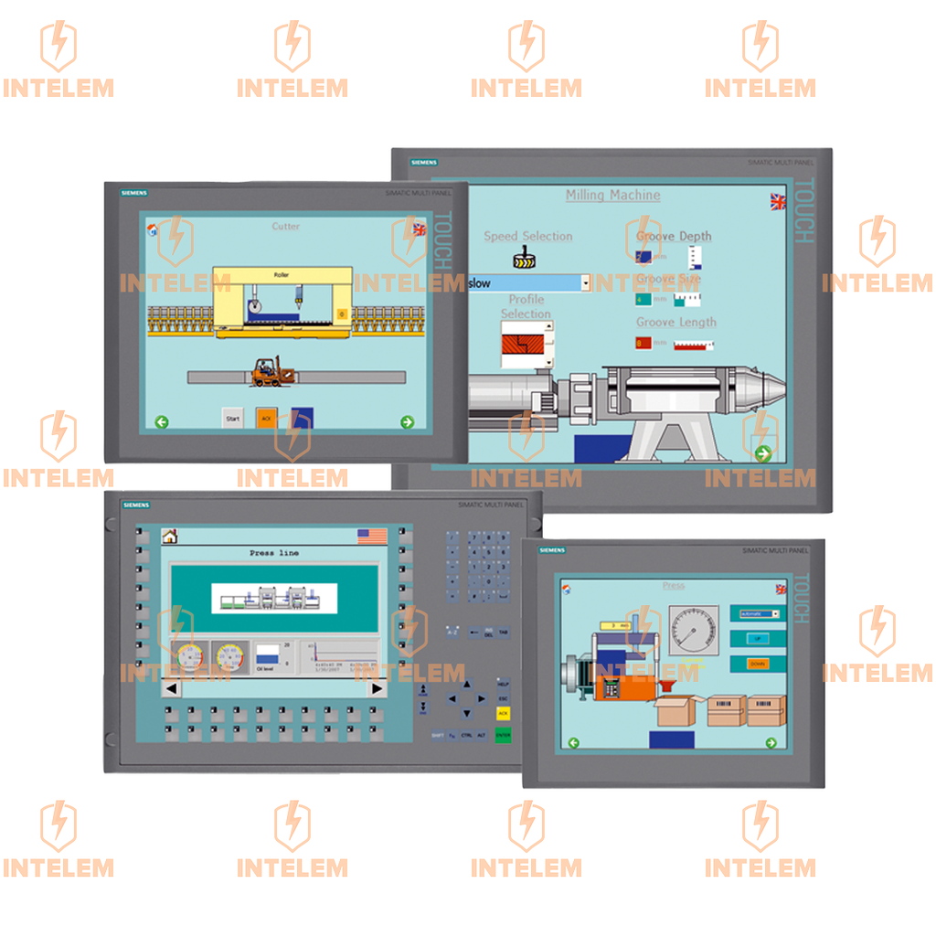 6AV6644-0AA01-2AX0 PANTALLA HMI SIMATIC MP 377, 12" TACTIL MULTIPANEL, 12 MB, CONFIG. C/WINCC FLEXIBLE 2007 --SIEMENS