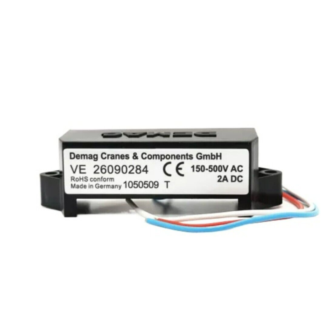 VE-26090284 MODULO RECTIFICADOR DE FRENO, 150-500VAC, 2A DC, VE 26090284 --DEMAG