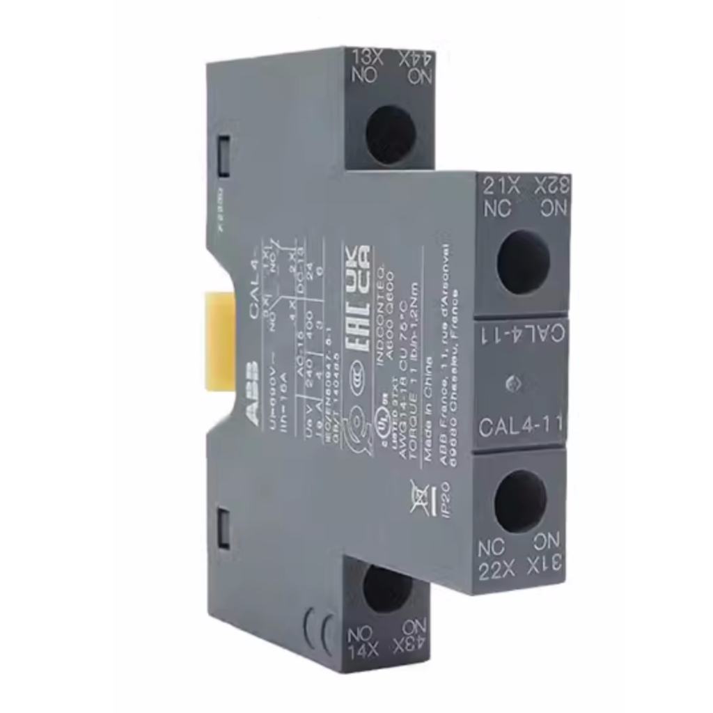 CAL4-11 CONTACTOR AUXILIAR 2-POL --ABB 