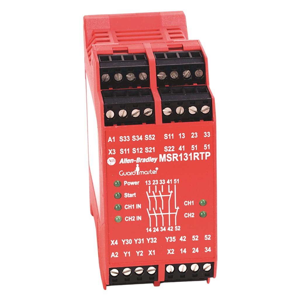 440R-C23137 RELE DE SEGURIDAD GUARDMASTER SAFETY RELAY 230V, OUT 3 NA+ 2NC, MSR131RTP --ALLEN BRADLEY