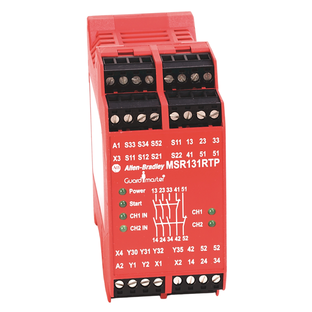 RELE DE SEGURIDAD GUARDMASTER SAFETY RELAY 230V, OUT 3 NA+ 2NC, MSR131RTP --ALLEN BRADLEY