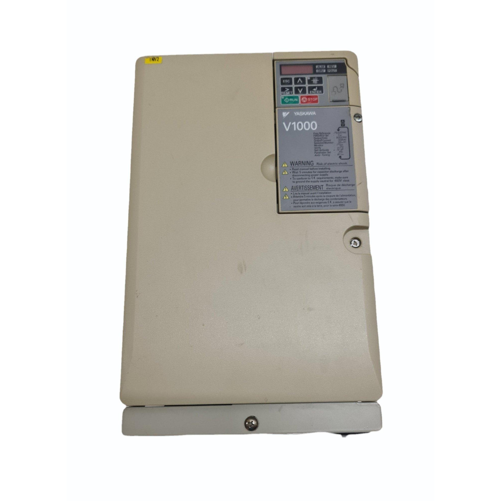 CIMR-VB2A0040FBA VARIADOR TRIFASICO 11KW/7.5KW, IN 200-240V, OUT 0-240V 0-400HZ, 40A/33A --YASKAWA