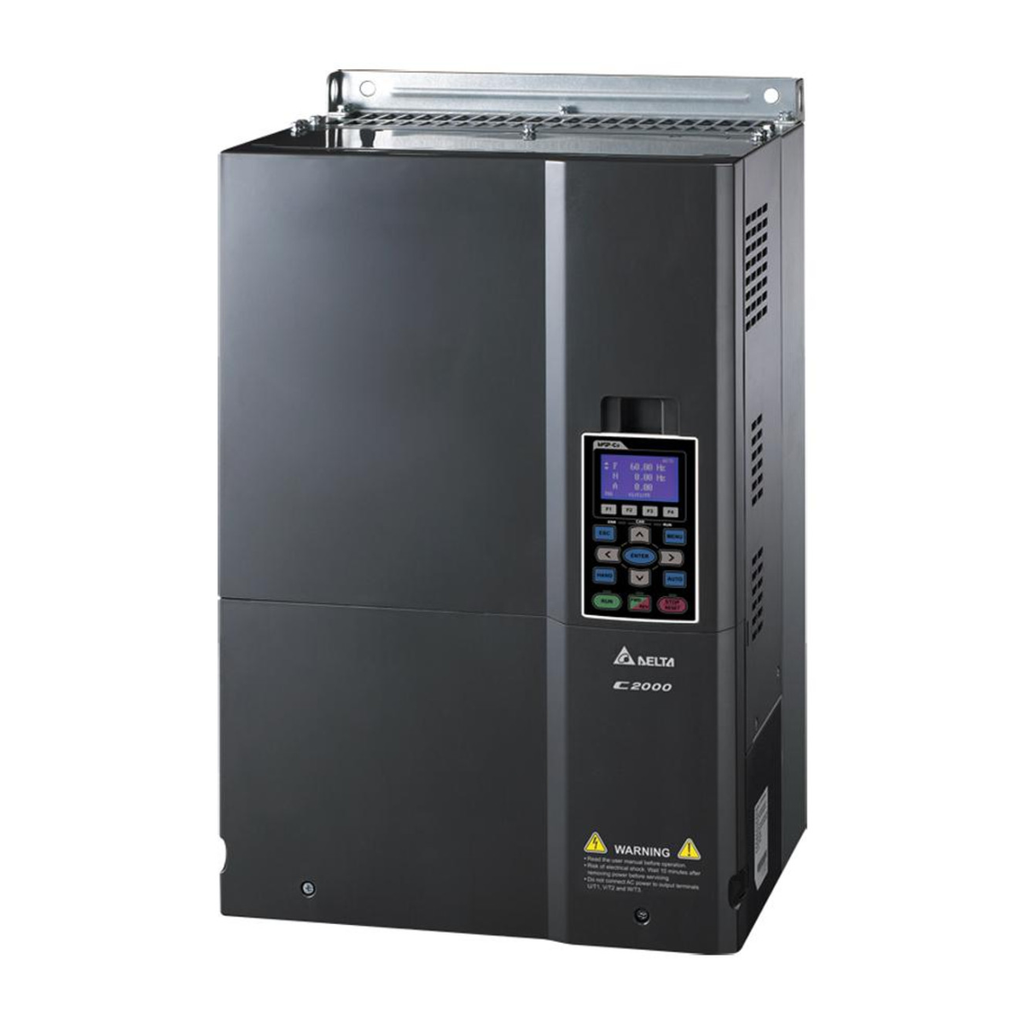 VFD900C43A-00 VARIADOR DE FRECUENCIA TRIFASICO C2000, 125HP/90KW, 180A, 460V --DELTA