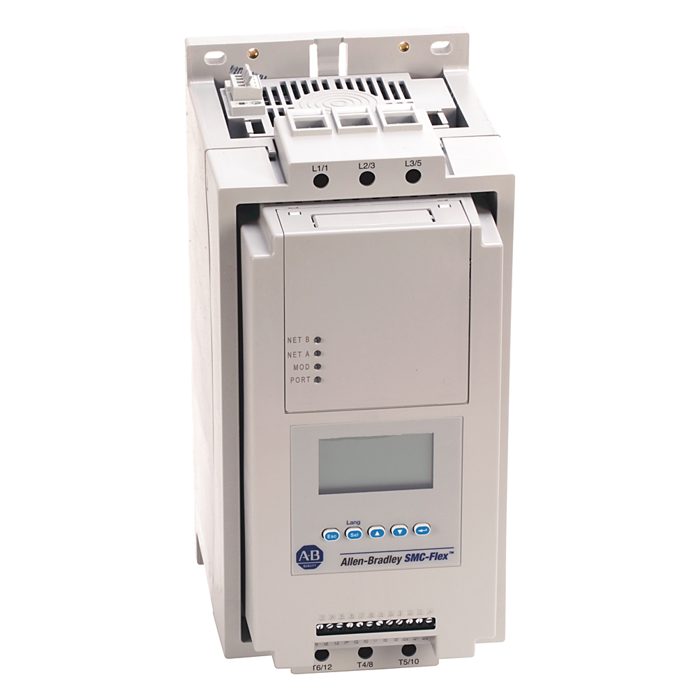 150-F43NBD ARRANCADOR SUAVE SMC-FLEX, OPEN, 43A, 7.5...30HP @ 460V AC, INPUT: 200...480V, CONTROL: 100...240VAC --ALLEN BRADLEY
