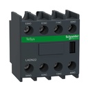 BLOCK CONTACTO AUXILIAR FRONTAL TESYS 2NA+2NC 10A --SCHNEIDER